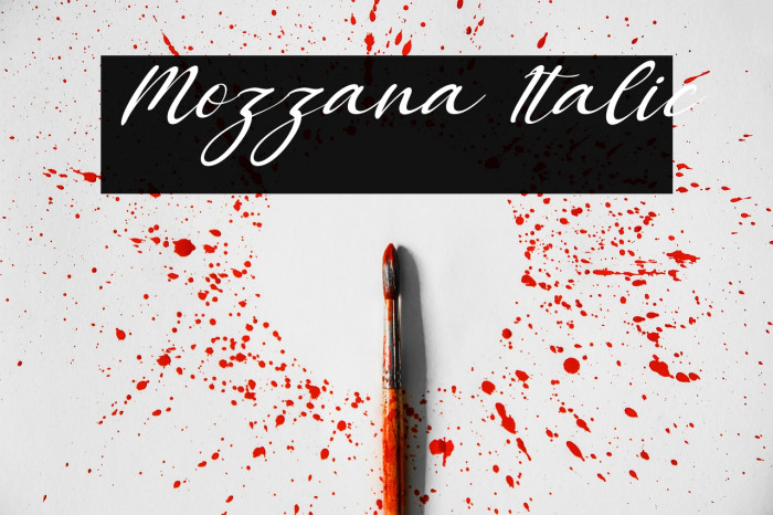 Mozzana Italic Example 1