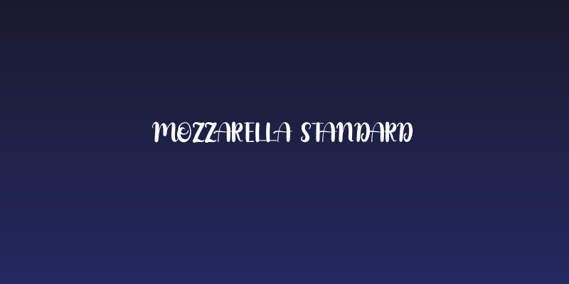 Mozzarella Standard Social Header