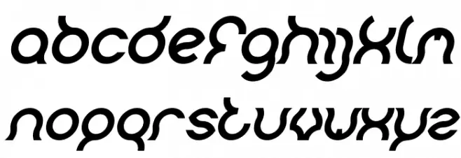 Mozzie Bold Italic Fuentes MINÚSCULAS