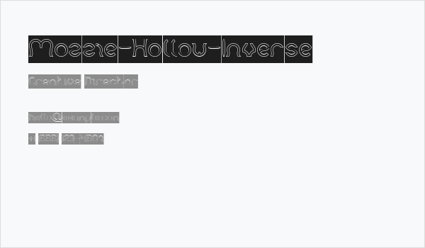 Mozzie-Hollow-Inverse Business Card