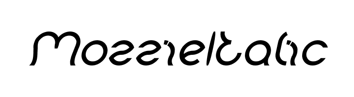 Mozzie Italic  baixar fontes gratis