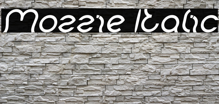 Mozzie Italic Example 1