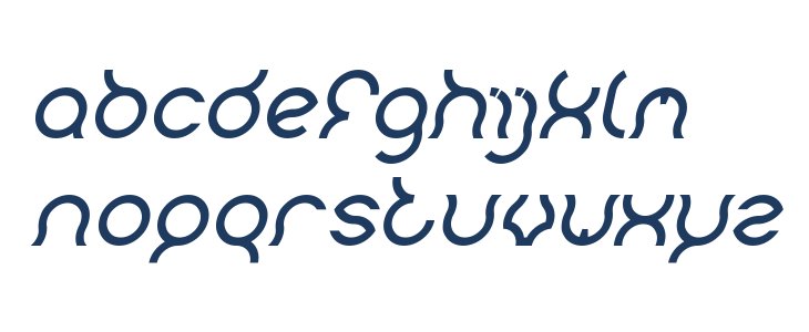 Mozzie Italic Lowercase