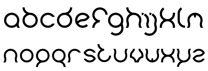 Mozzie-Light Font LOWERCASE