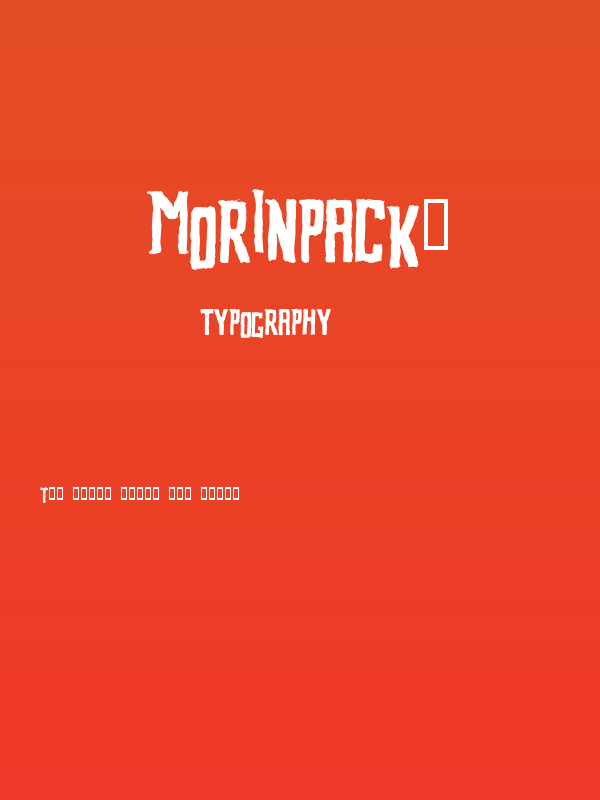 mOrinPack2 Poster