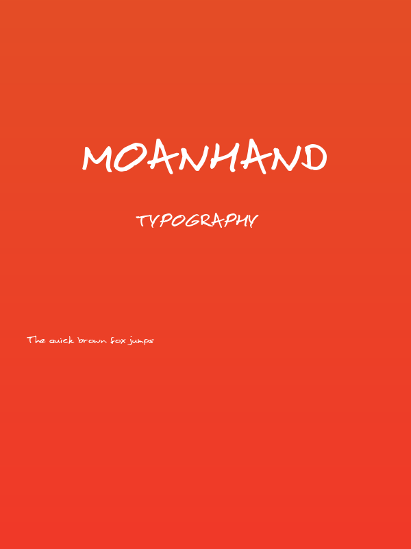 moanHand Poster