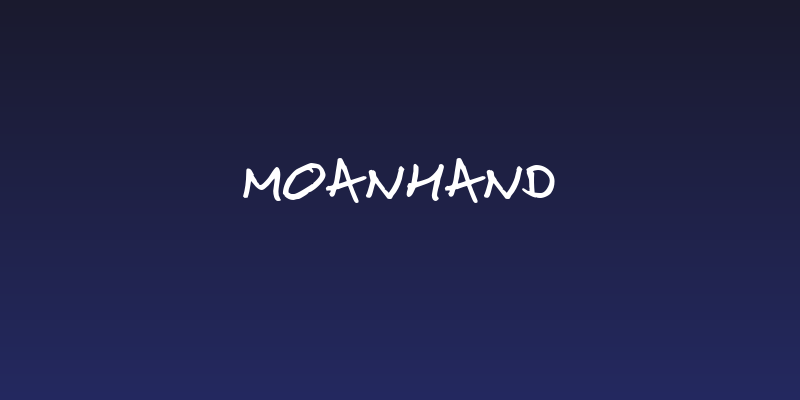 moanHand Social Header
