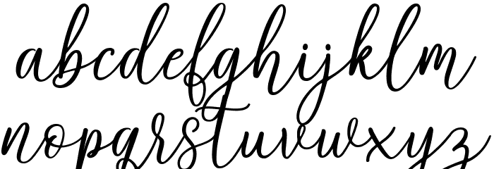 mobaster Font LOWERCASE