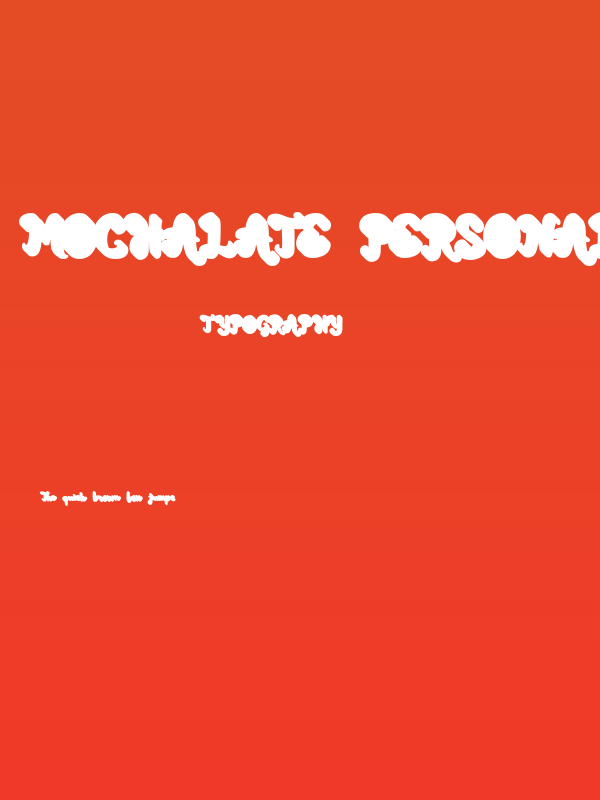 mochalate personal use only extrude Poster