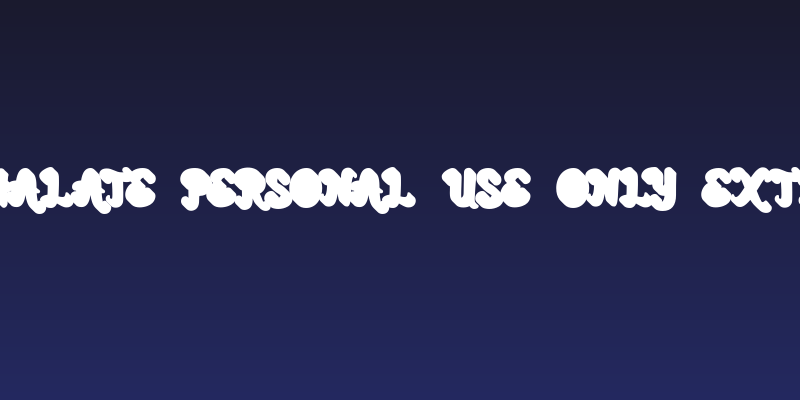 mochalate personal use only extrude Social Header