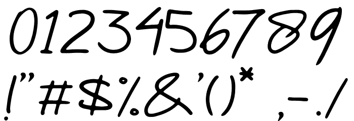 mocimoci Font OTHER CHARS