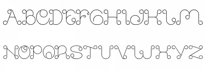 modern aristrocrat Schriftart Groß