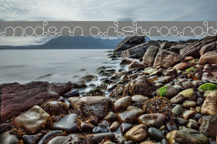 modern aristrocrat Font examples