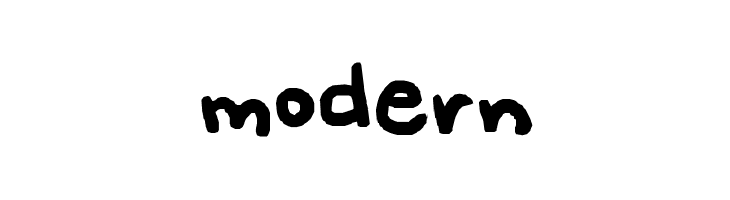 modern  Frei Schriftart Herunterladen