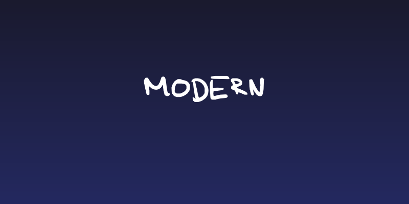 modern Social Header