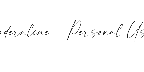 modernline - Personal Use Logo