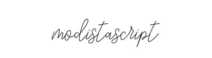 modistascript  font caratteri gratis