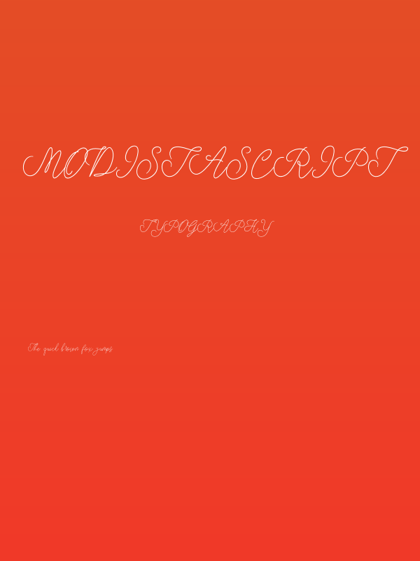 modistascript Poster