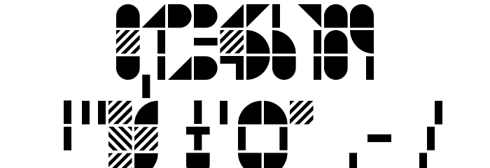modulo3 Font OTHER CHARS