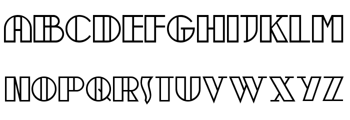 moebius Font LOWERCASE