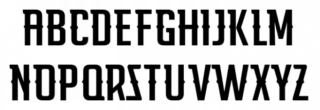 moge Font LOWERCASE