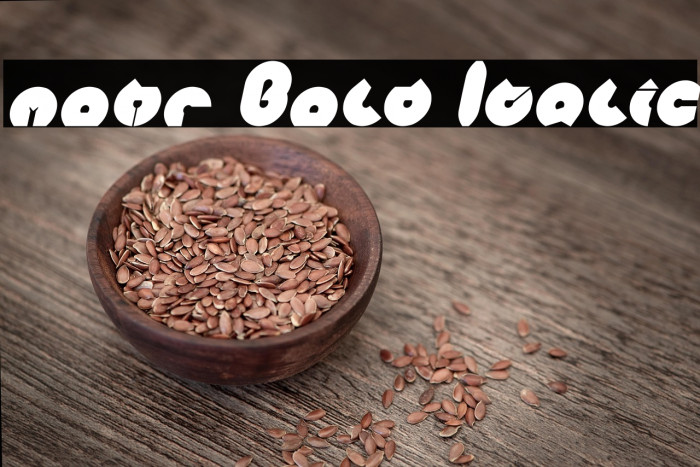 mohr Bold Italic Example 2