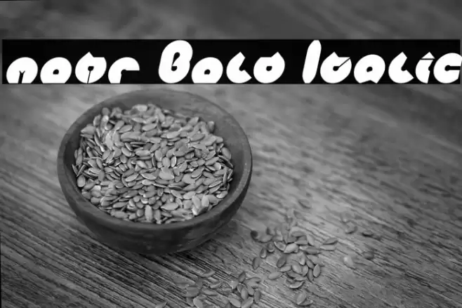 mohr Bold Italic Font examples