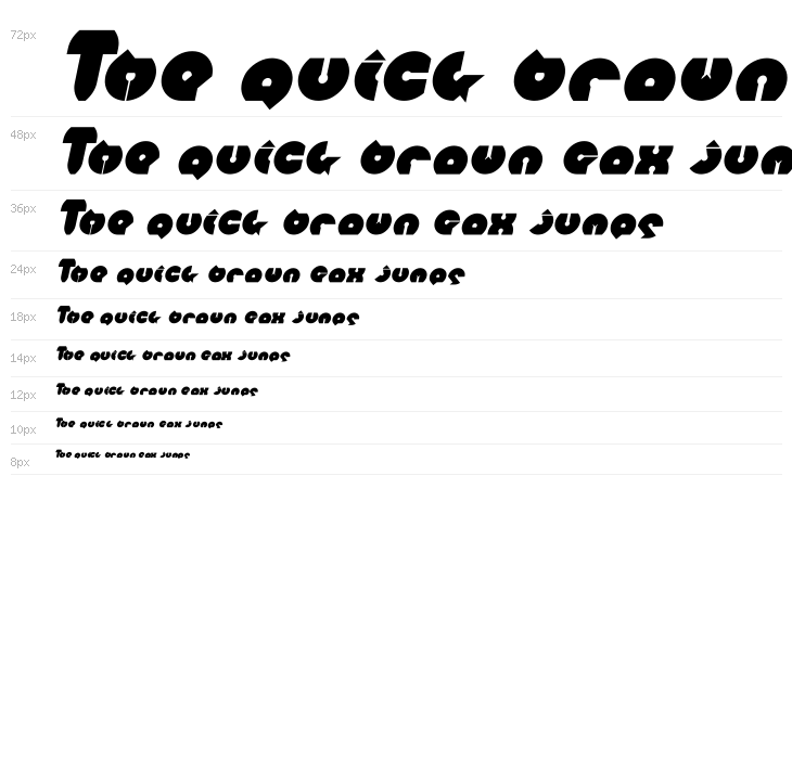 mohr Bold Italic Waterfall