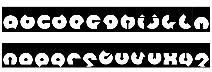 mohr-Inverse Font LOWERCASE