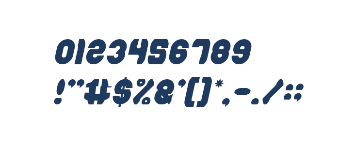 mohr Italic Other Characters