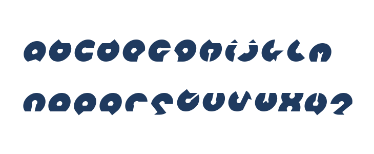 mohr Italic Lowercase