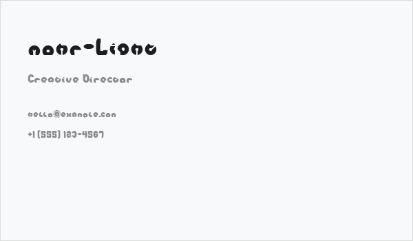 mohr-Light Business Card