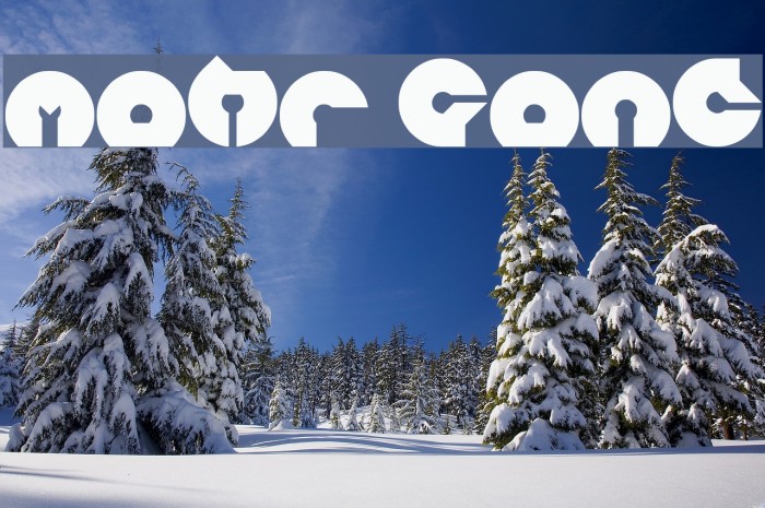 mohr Font examples