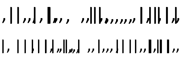 mojitomorse Font LOWERCASE