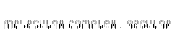 molecular complex 1 Regular  baixar fontes gratis