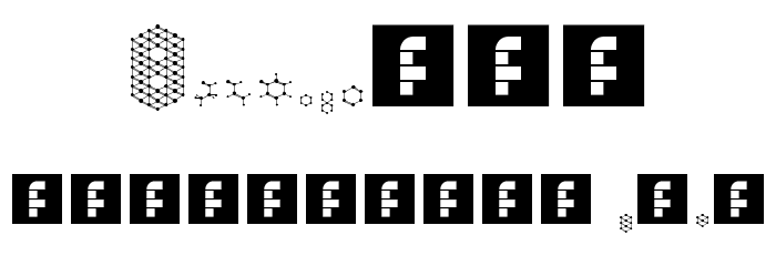 molecular complex 1 Regular Font OTHER CHARS