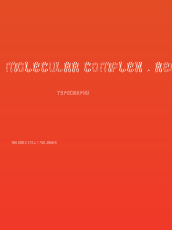 molecular complex 1 Regular Poster