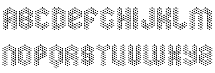 molecular complex 1 Regular Font LOWERCASE