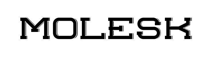molesk  नि: शुल्क फ़ॉन्ट्स डाउनलोड