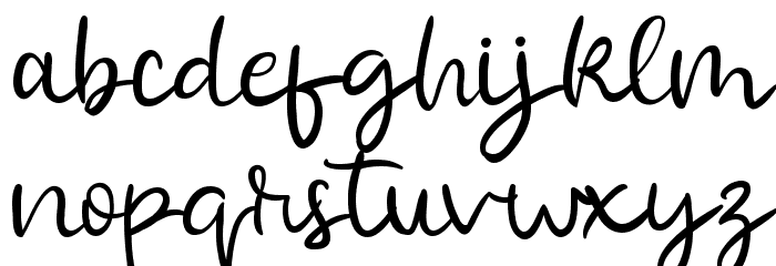 molly mermaid Font LOWERCASE