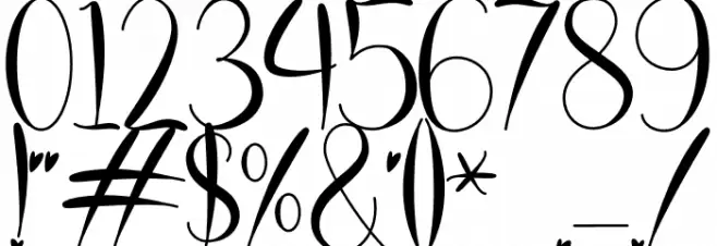 molly willy Font OTHER CHARS