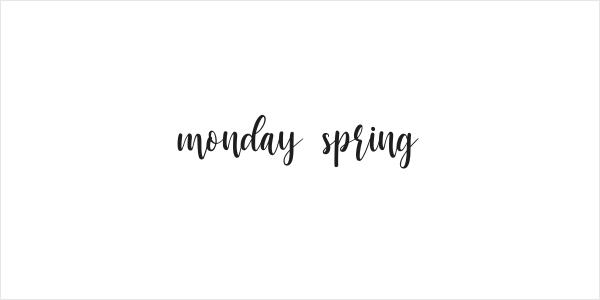 monday spring Logo