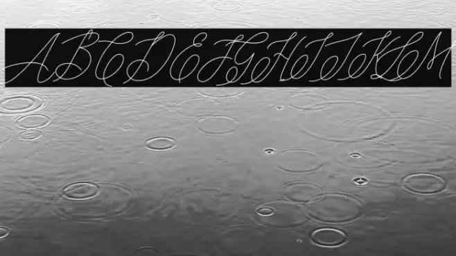 mondayline Font examples