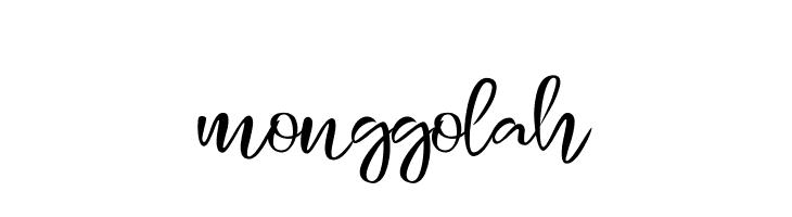 monggolah  font caratteri gratis