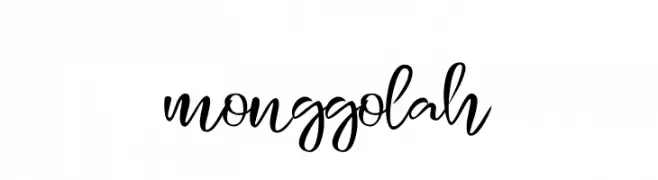 monggolah  नि: शुल्क फ़ॉन्ट्स डाउनलोड