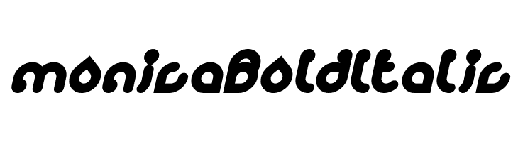 monica Bold Italic  Frei Schriftart Herunterladen