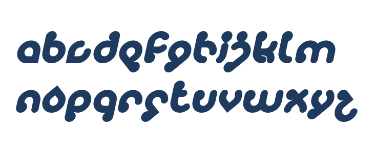 monica Bold Italic Lowercase