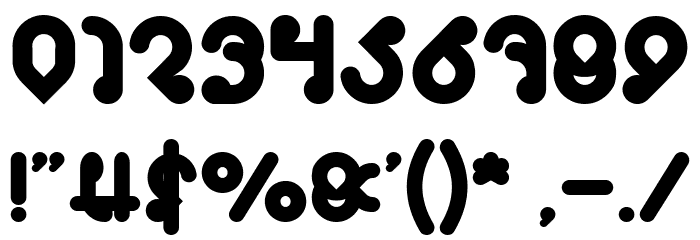monica Bold Font OTHER CHARS
