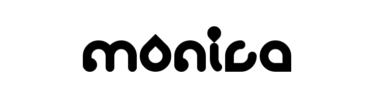 monica  font caratteri gratis