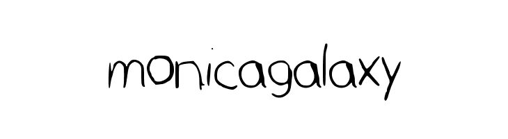 monicagalaxy Font